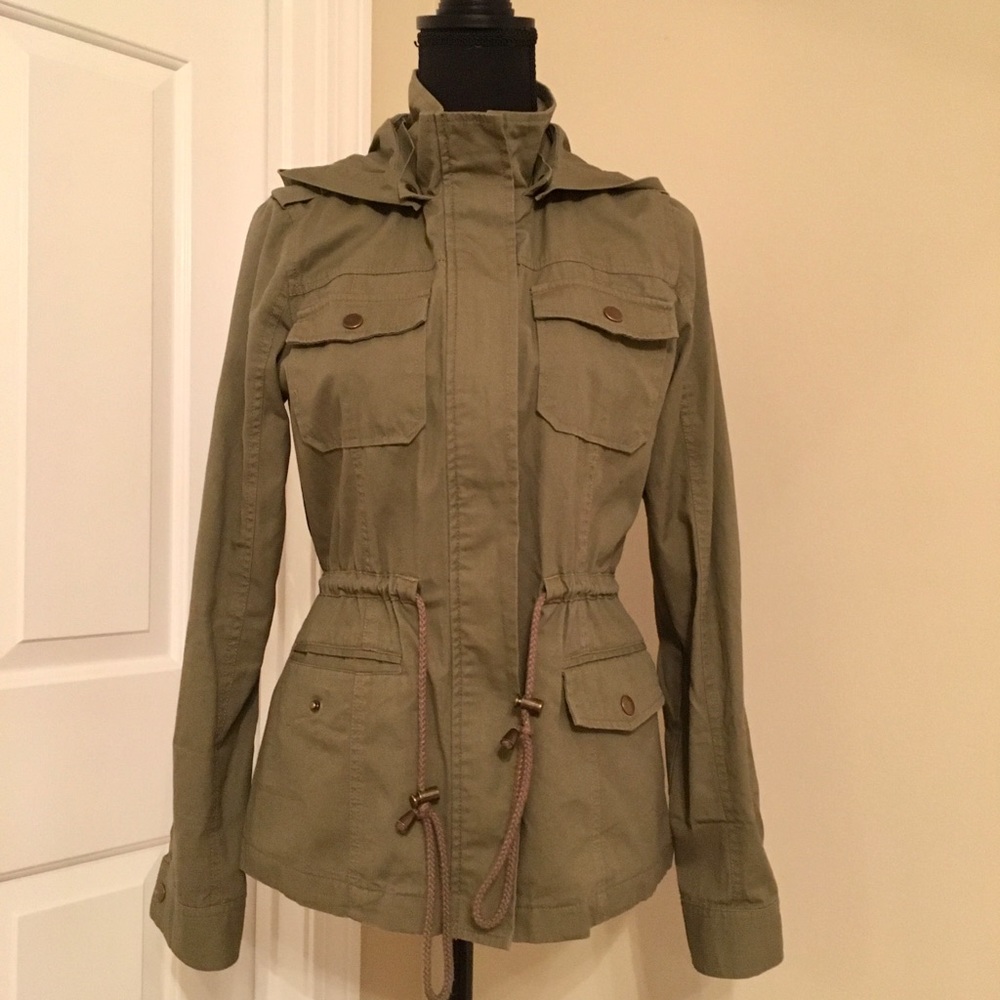 Green/khaki utility jacket